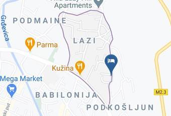 Apartment L Palace Map - Montenegro - Budva