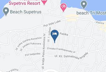 Apartments Jozica Map - Split Dalmatia - Supetar