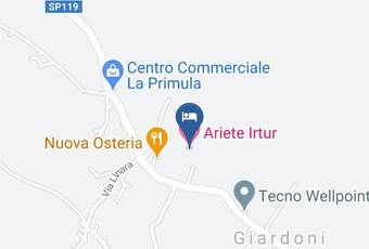 Ariete Irtur Srl Carta Geografica - Campania - Benevento