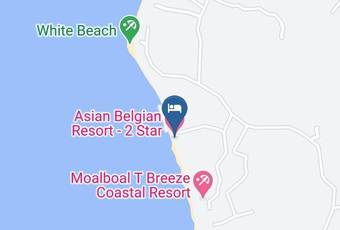 Asian Belgian Resort 2 Star Map - Central Visayas - Cebu