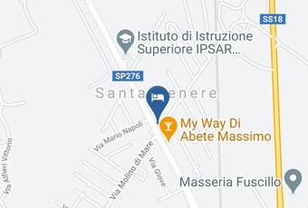 Assteas Rooms Carta Geografica - Campania - Salerno