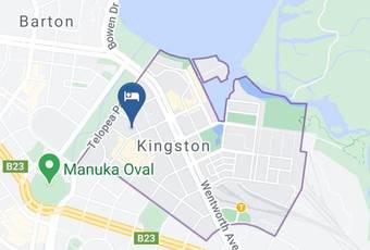 Astra Apartments Canberra Kingston Map - Australian Capital Territory - Kingston