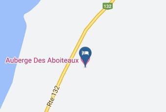 Auberge Des Aboiteaux Map - Quebec - Kamouraska Regional County Municipality