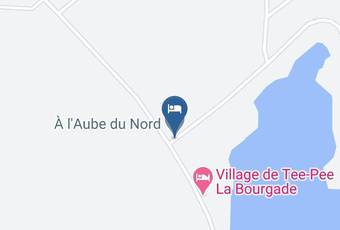 A L\'aube Du Nord Map - Quebec - Antoine Labelle Regional County Municipality