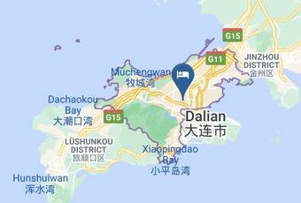Aviation Hotel Map - Liaoning - Dalian