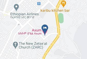 Axum Hotel Map - Tigray - Temben