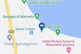 Azimut Sosta Camper Residence Carta Geografica - Sicily - Messina