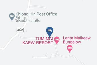 Baan Reena Lanta Resort Map - Krabi - Amphoe Ko Lanta