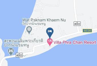 Baanngau3season Resort Carta Geografica - Chanthaburi - Amphoe Tha Mai