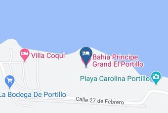 Bahia Principe Grand El Portillo Carta Geografica - Samana - Las Terrenas