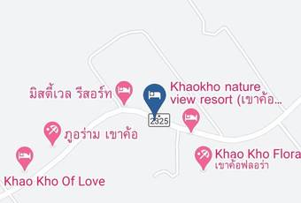 Bandin Khaokho Resort Map - Phetchabun - Amphoe Khao Kho