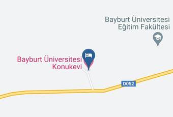 Bayburt Universitesi Konukevi Harita - Bayburt