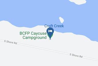 Bcfp Caycuse Campground Map - British Columbia - Cowichan Valley