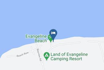 Beach Breeze Motel Karte - Nova Scotia - Kings