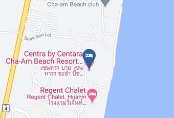 Centra By Centara Cha Am Beach Resort Hua Hin Map - Phetchaburi - Amphoe Cha Am
