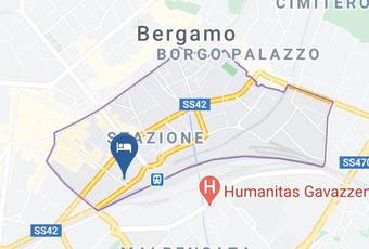 Beatrice Carta Geografica - Lombardy - Bergamo
