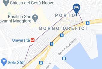 Beb Civico13 Carta Geografica - Campania - Naples