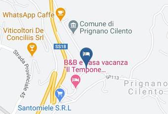 Bed And Breakfast B&b Le Gatte Carta Geografica - Campania - Salerno