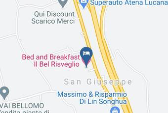 Bed And Breakfast Il Bel Risveglio Carta Geografica - Campania - Salerno