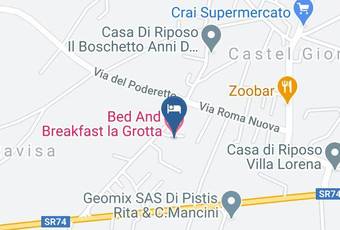 Bed And Breakfast La Grotta Carta Geografica - Umbria - Terni