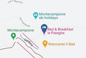 Bed & Breakfast Le Pateghe Carta Geografica - Lombardy - Brescia