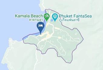 Benjamin Resort Map - Phuket - Amphoe Kathu