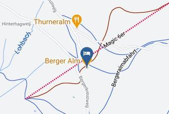 Berger Alm Mapa
 - Salzburg - Zell Am See