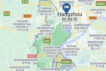 Best Western Plus Hangzhou Meiyuan Hotel Mapa
 - Zhejiang - Hangzhou