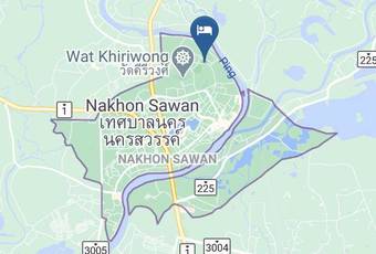 Beverly Hill Park Hotel Map - Nakhon Sawan - Amphoe Mueang Nakhon Sawan
