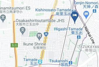 Bijou Suites Central Map - Osaka Pref - Osaka City Nishinari Ward