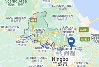 Binjiang Holiday Commercial Hotel Map - Zhejiang - Ningbo