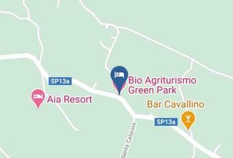 Bio Agriturismo Green Park Carta Geografica - Campania - Salerno
