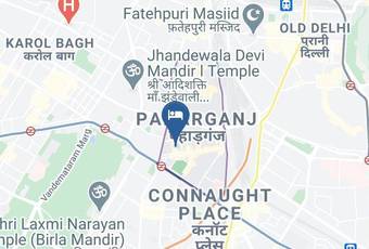 Bless Inn Map - Delhi - Paharganj
