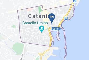 Bmode Affittacamere Carta Geografica - Sicily - Catania