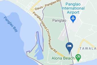 Bohol Cattleya Resort And Restaurant Carta Geografica - Central Visayas - Bohol
