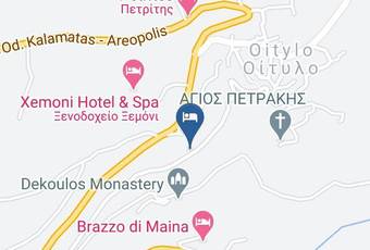 Boliari House Map - Peloponnese - Lakonia
