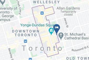 Bond Place Hotel Toronto Map - Ontario - Toronto