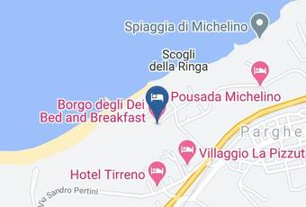 Borgo Degli Dei Bed And Breakfast Carta Geografica - Calabria - Vibo Valentia