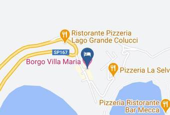 Borgo Villa Maria Carta Geografica - Basilicata - Potenza