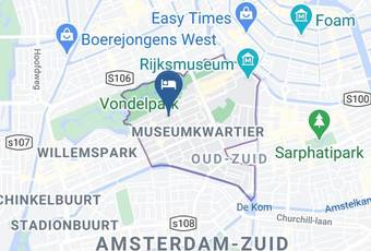 Museum Suites Amsterdam Kaart - North Holland - Amsterdam