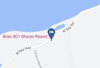 Bras Do\'r Shores Resort Map - Nova Scotia - Richmond