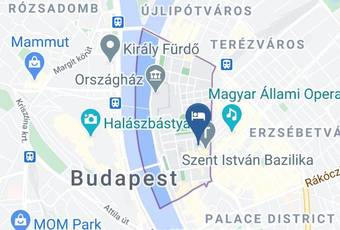 Budapest Apartments Map - Budapest - Budapest 5 Kerulet