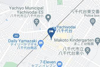 Business Hotel Diana Map - Chiba Pref - Yachiyo City
