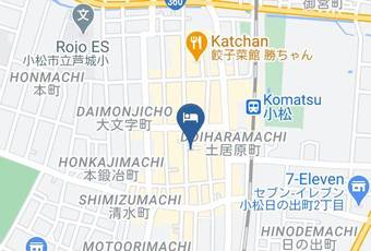 Business Hotel Wakura Carta Geografica - Ishikawa Pref - Komatsu City