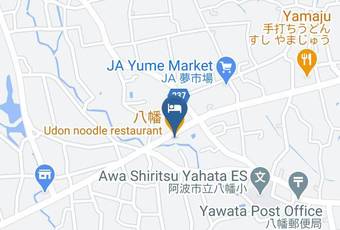 Business Hotel Waraguro Map - Tokushima Pref - Awa City