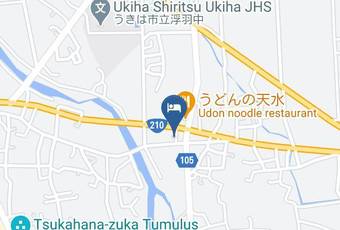 Business Inn Uribo Map - Fukuoka Pref - Ukiha City