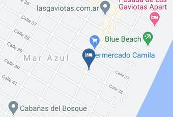 Cabanas Caleuche Mapa - Buenos Aires Province - Villa Gesell