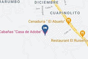 Cabanas Casa De Adobe Mapa - Oaxaca - Santa Maria Huatulco
