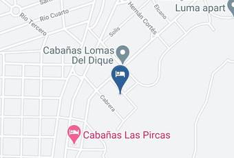 Cabanas Facu Mapa - Cordoba - Calamuchita Department