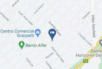 Cabanas Recanto Mapa - Buenos Aires Province - General Pueyrredon Partido